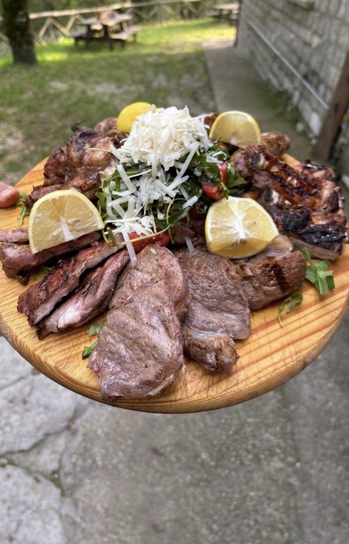Carne dell'agriturismo