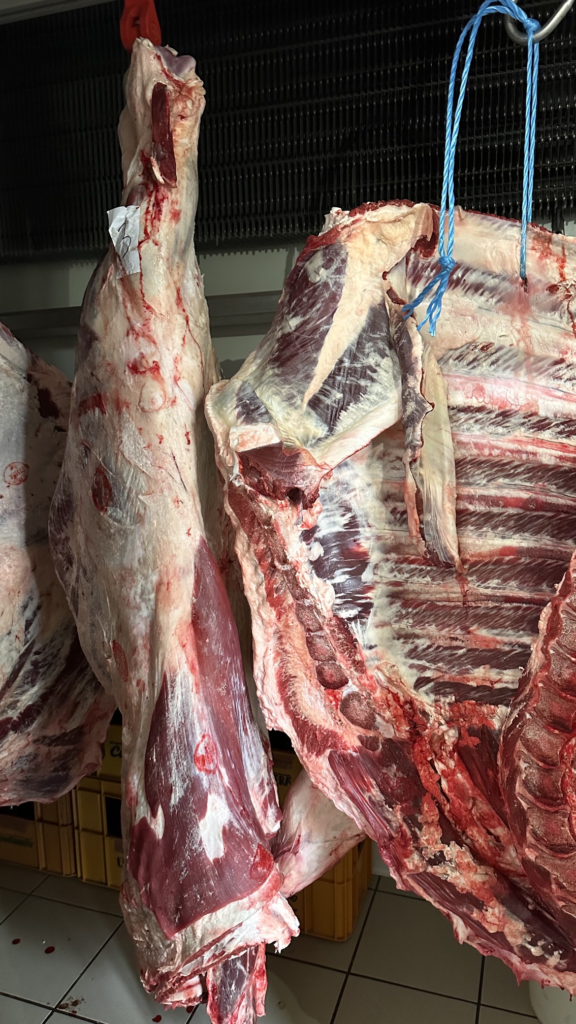 Dettaglio della lavorazione carne
