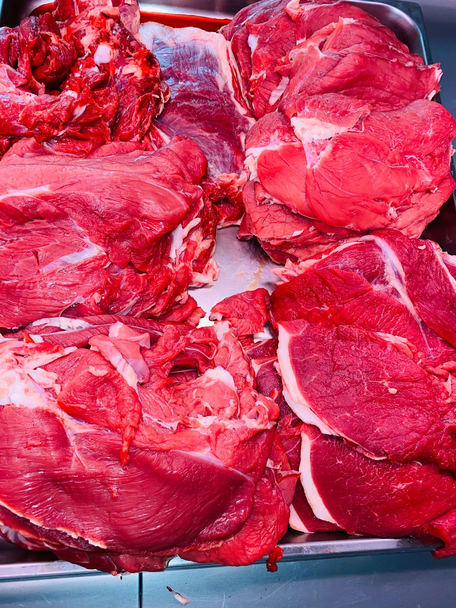 Tagli di carne fresca